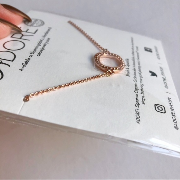 Adore Organic Circle Bracelet - Picture 6 of 8